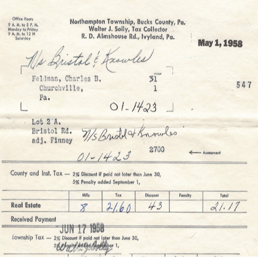 Image of 1958 Taxes